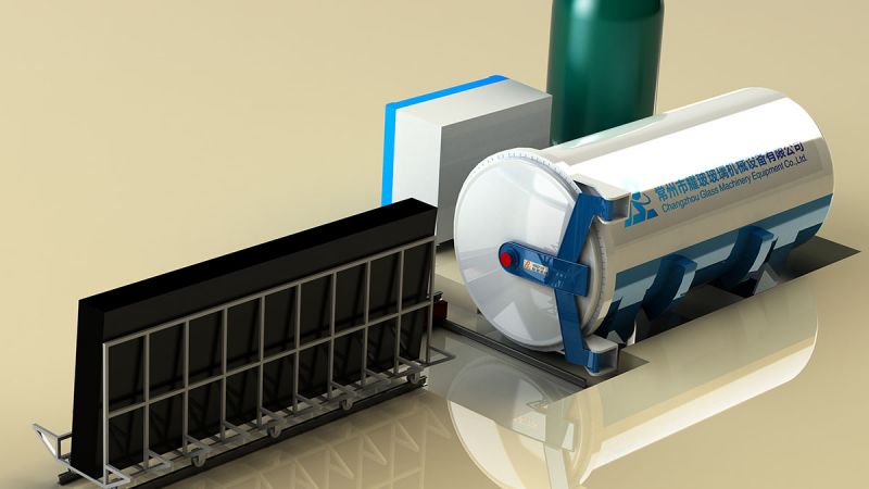 強(qiáng)制對流玻璃高壓釜